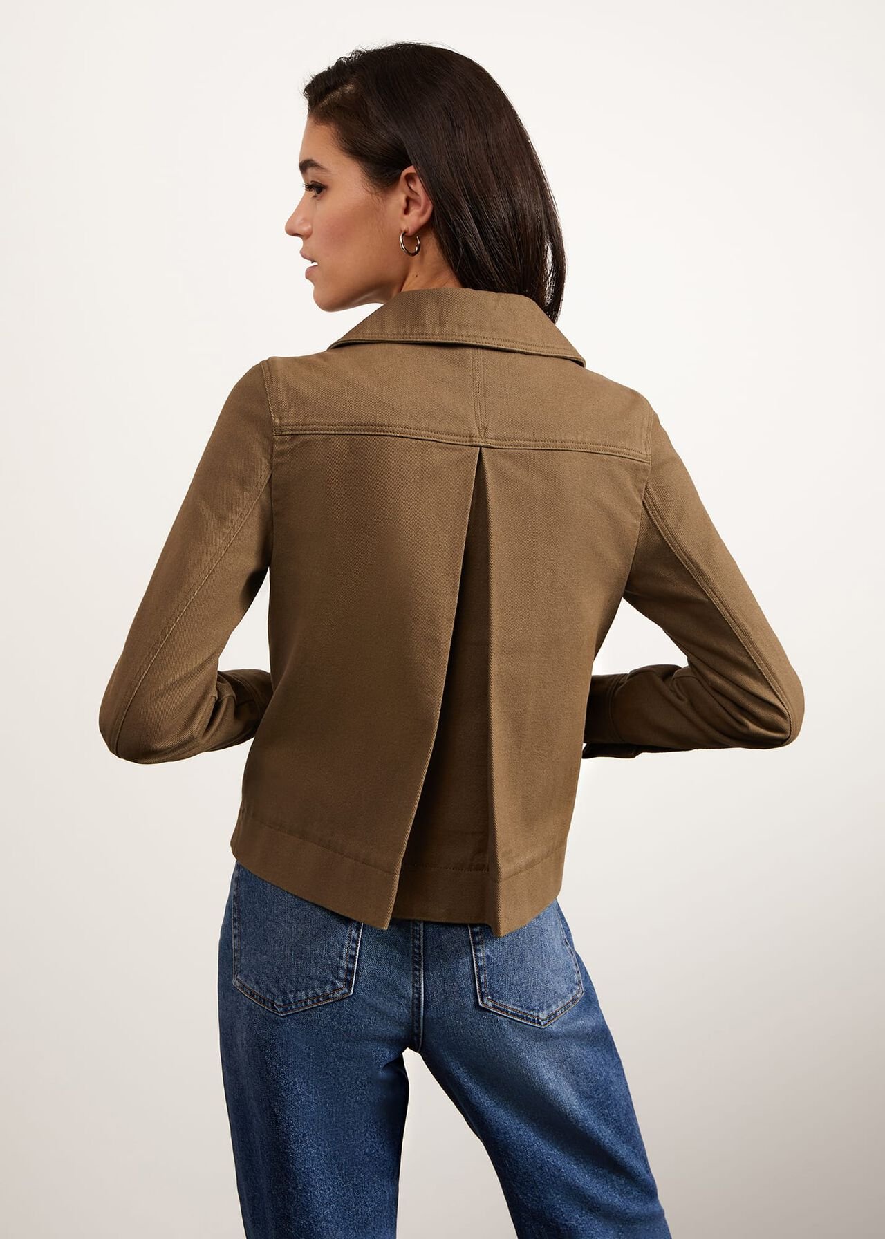 Prior Cotton Jacket, Khaki Green, hi-res