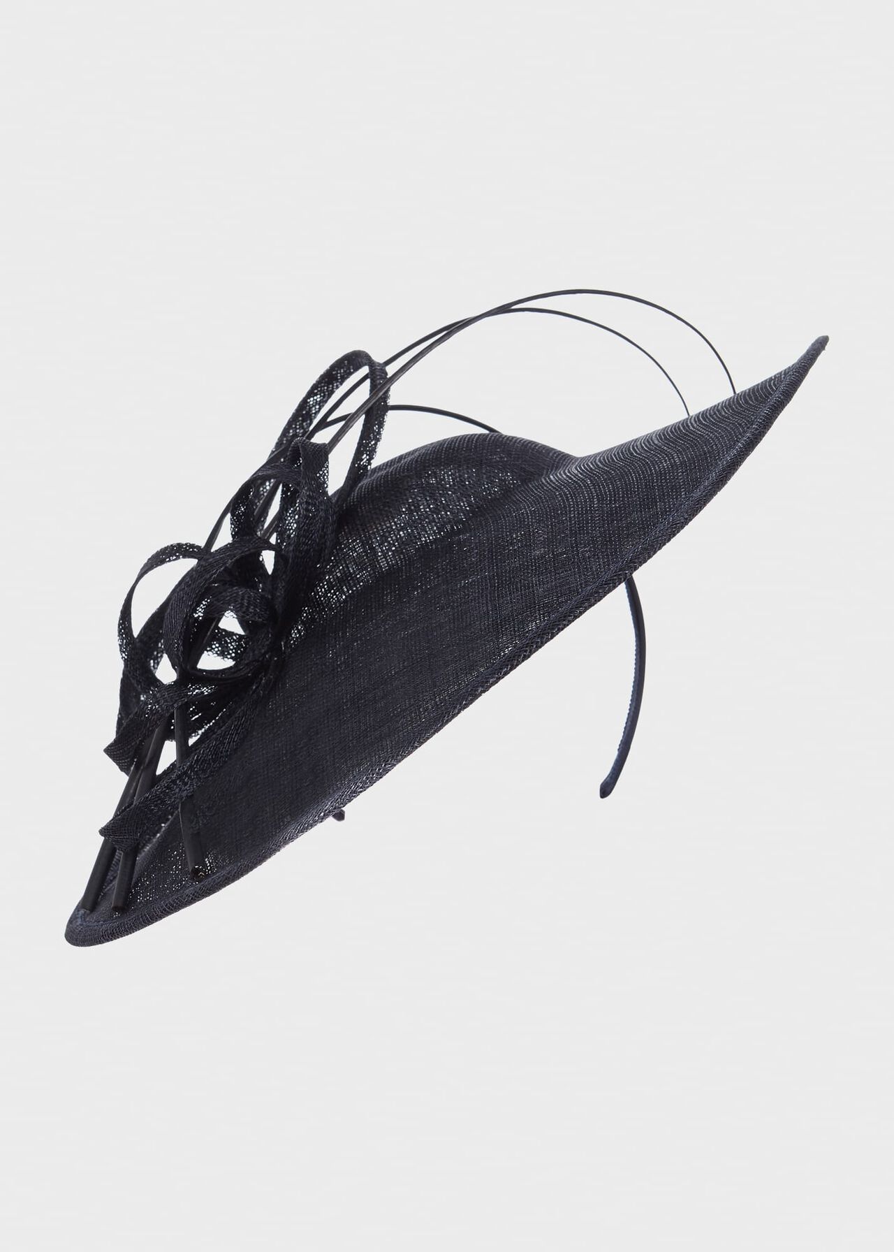 Harriet Fascinator, Navy, hi-res