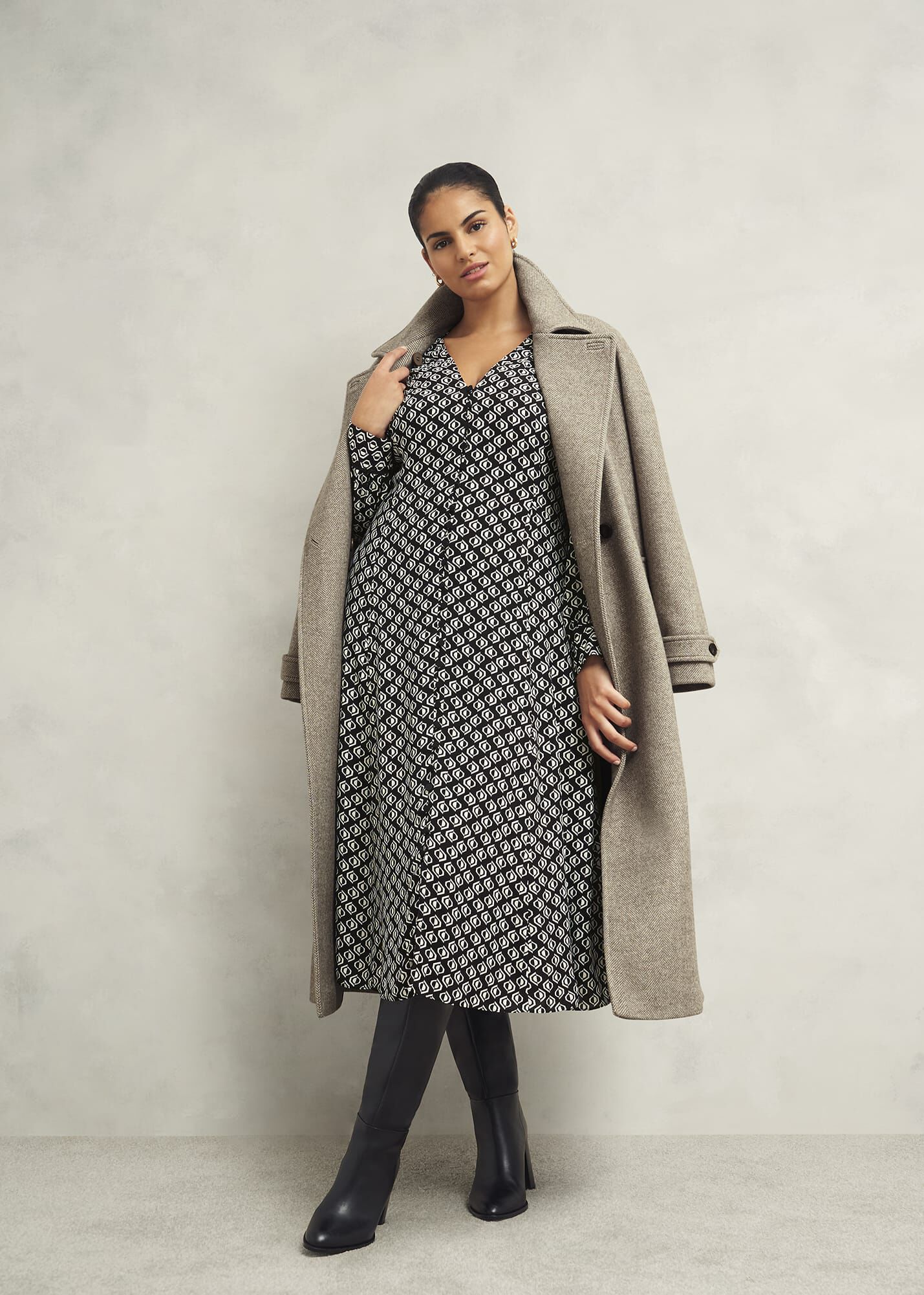 Manon Wool Blend Coat | Hobbs ROW |