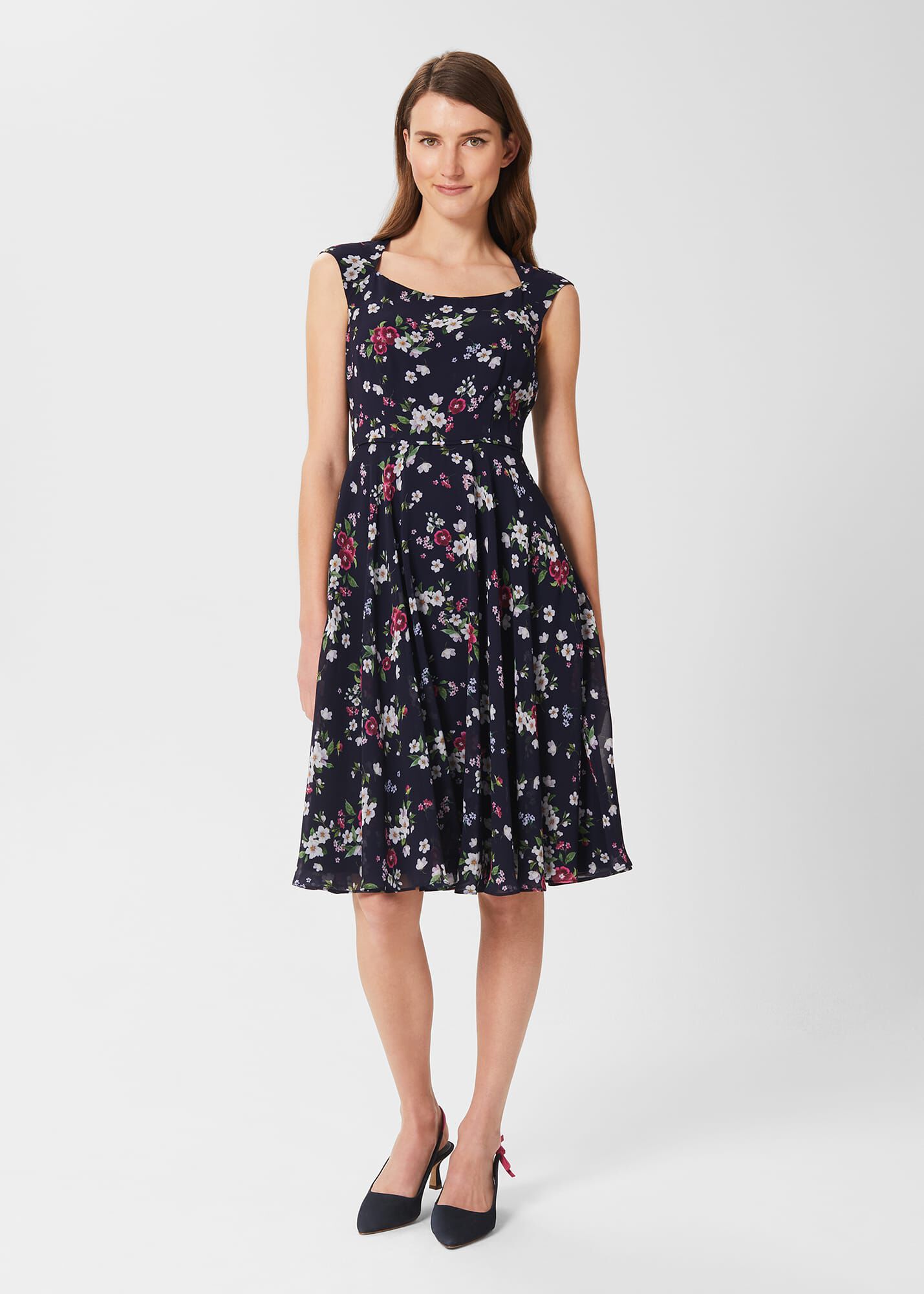 hobbs anastasia shift dress