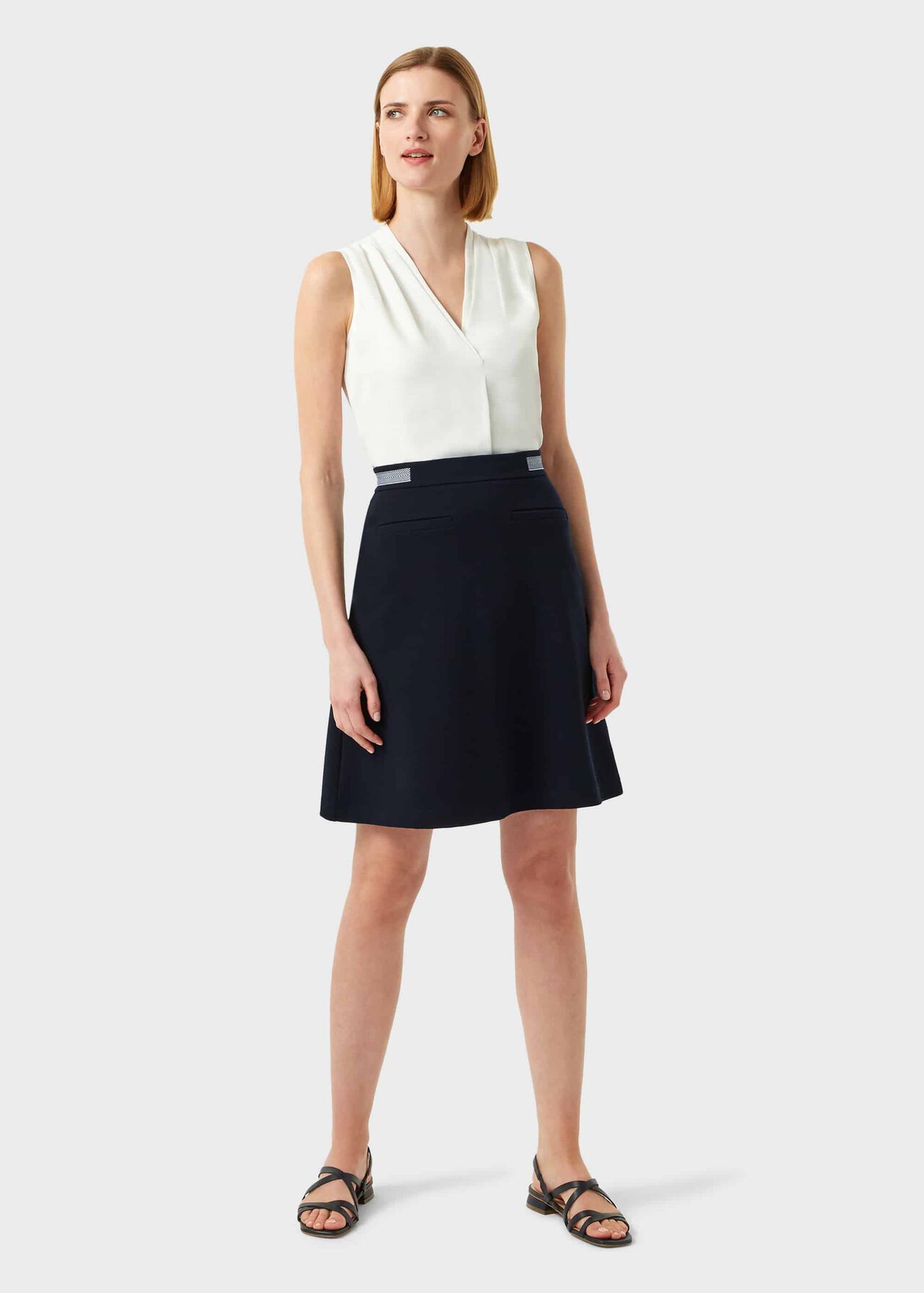 Sorcha Skirt, Navy, hi-res