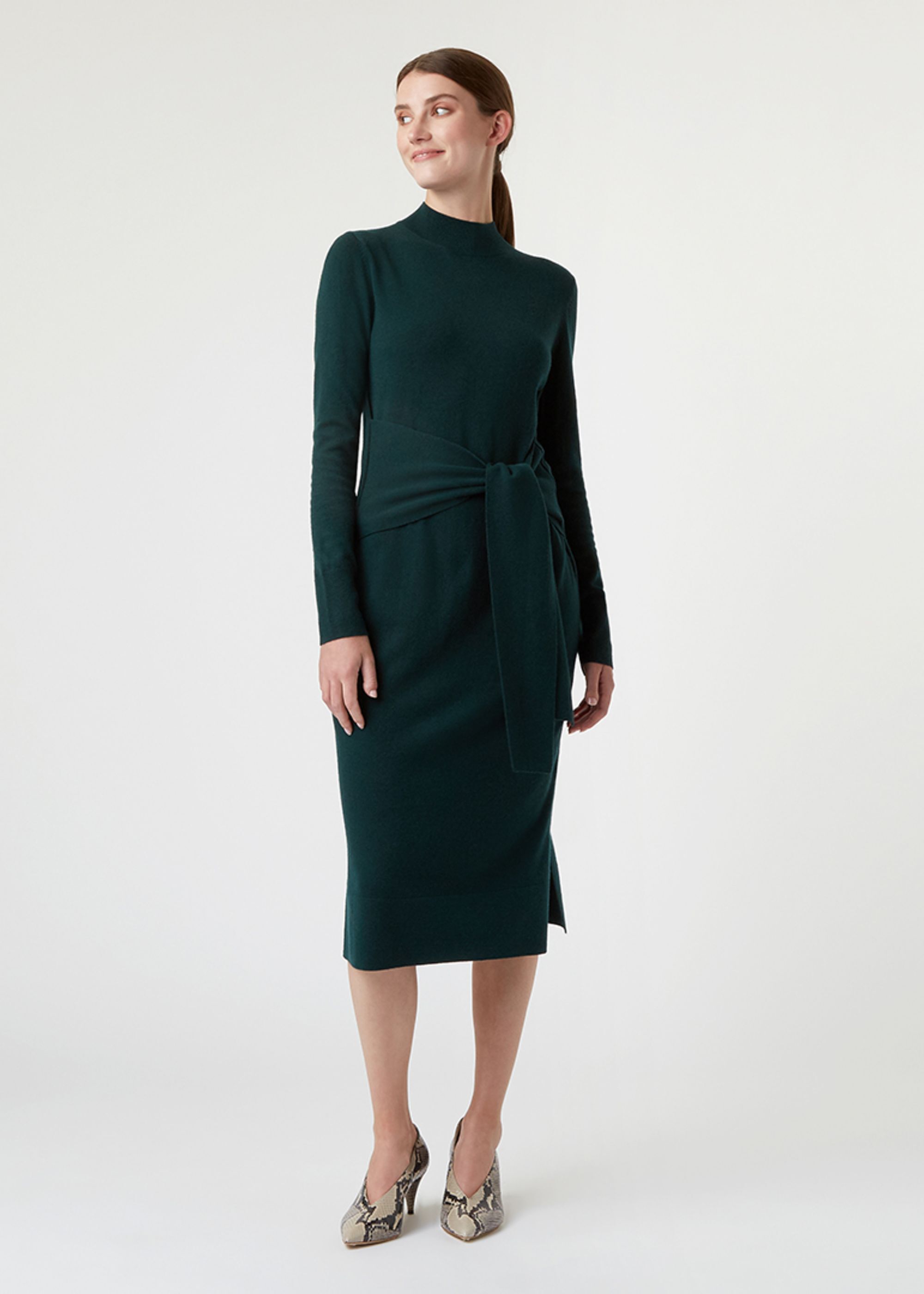 hobbs knitted dress