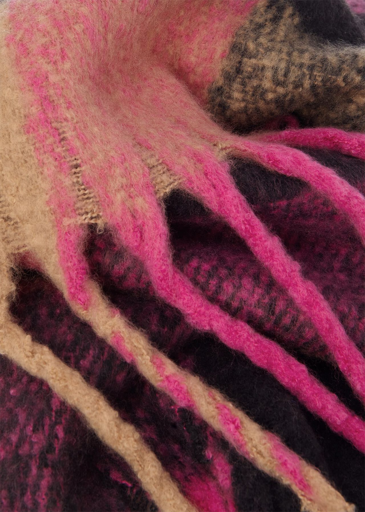 Polly Scarf, Bright Pink, hi-res