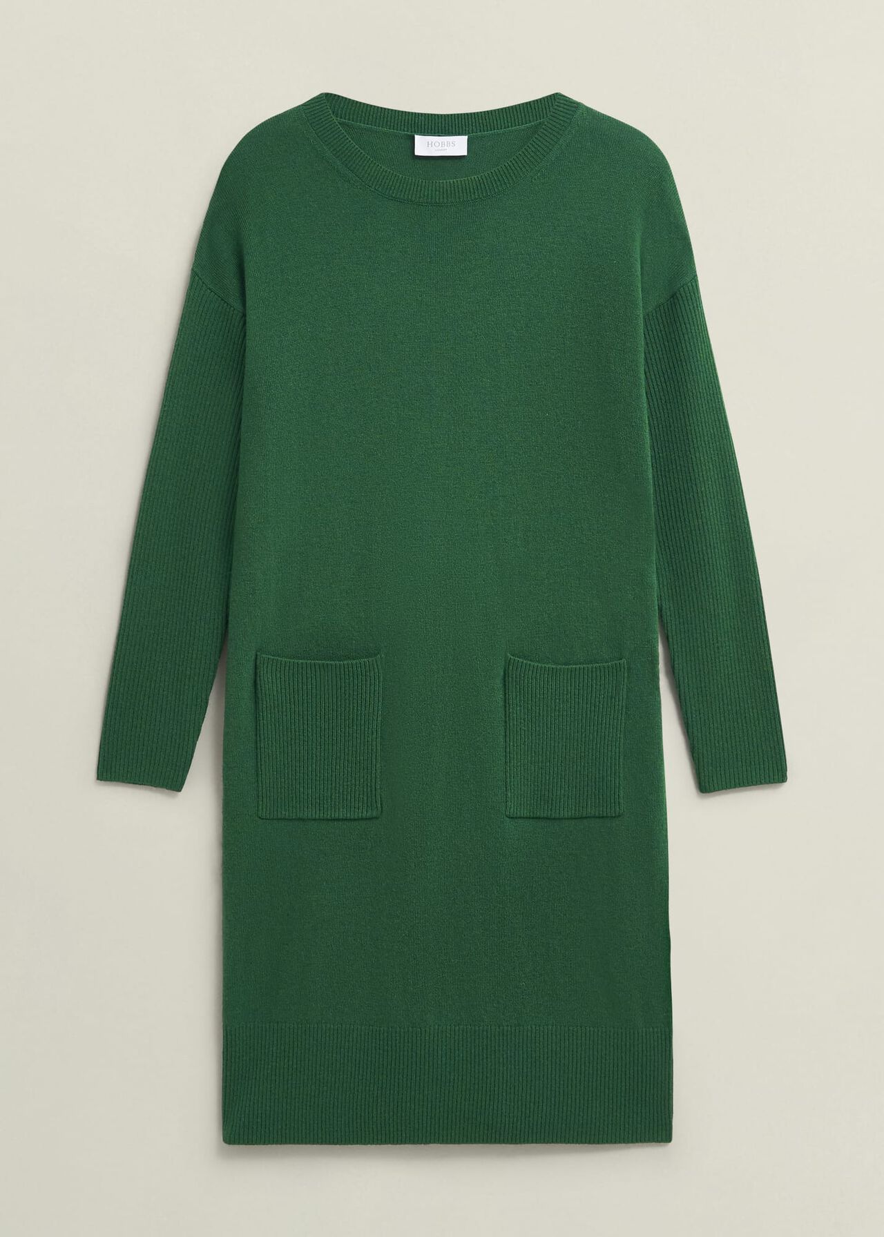 Devora Knitted Dress With Cashmere, Verdent Green, hi-res