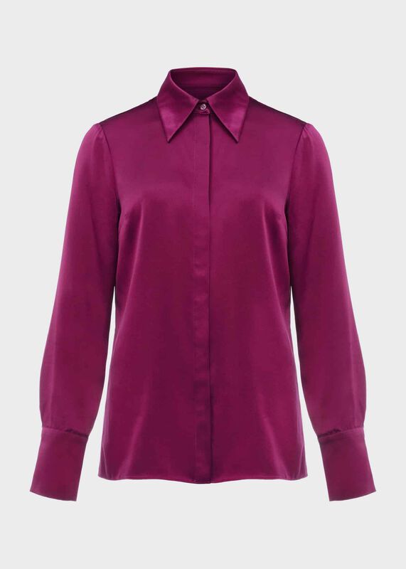 Eva Silk Fitted Shirt