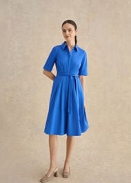 Brigitta Dress, French Blue, hi-res