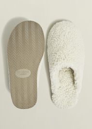 Gaia Slippers, Ivory, hi-res