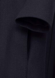 Millie Wool Coat, Navy, hi-res