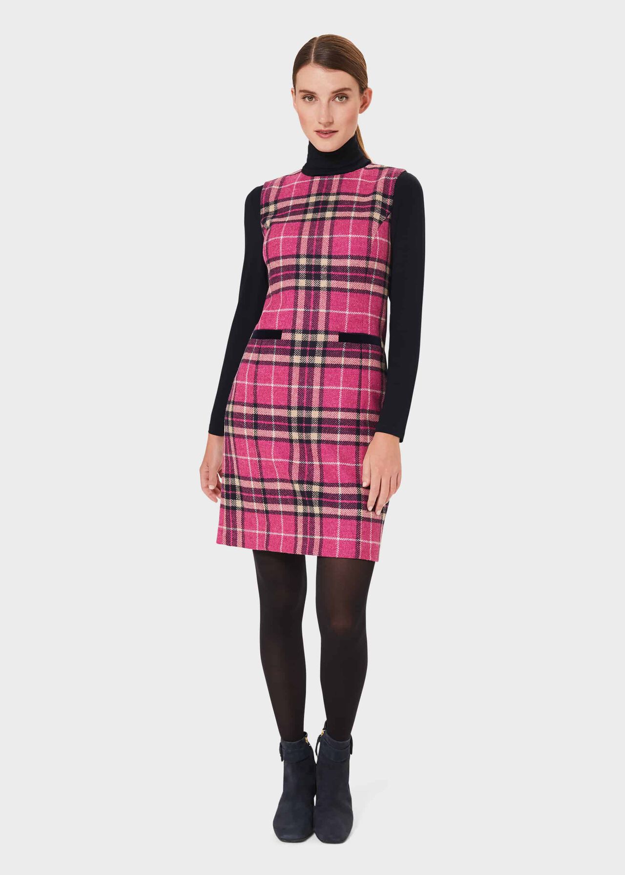 Mischa Roll Neck, Navy, hi-res