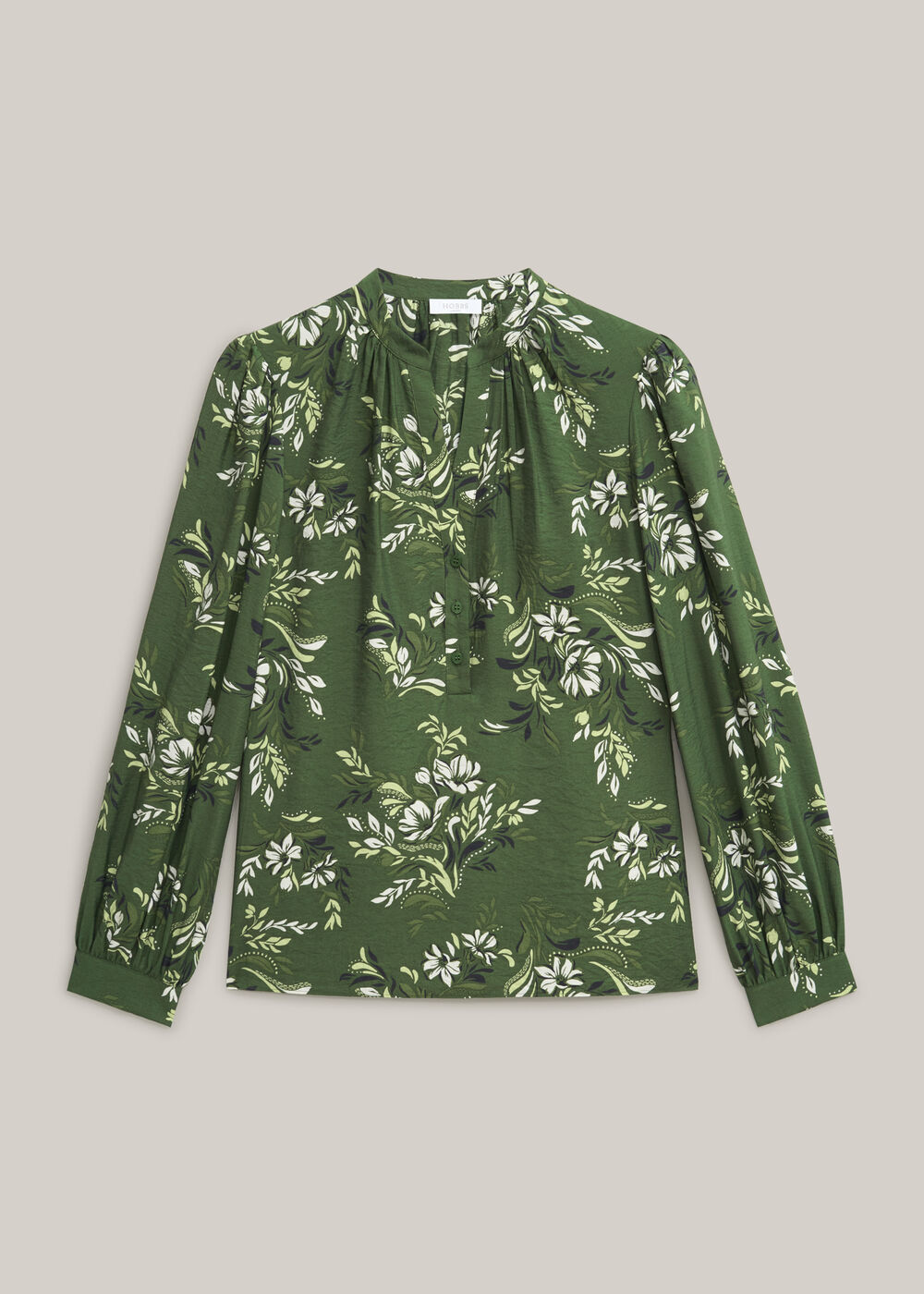 Sylvia Blouse, Green Multi, hi-res