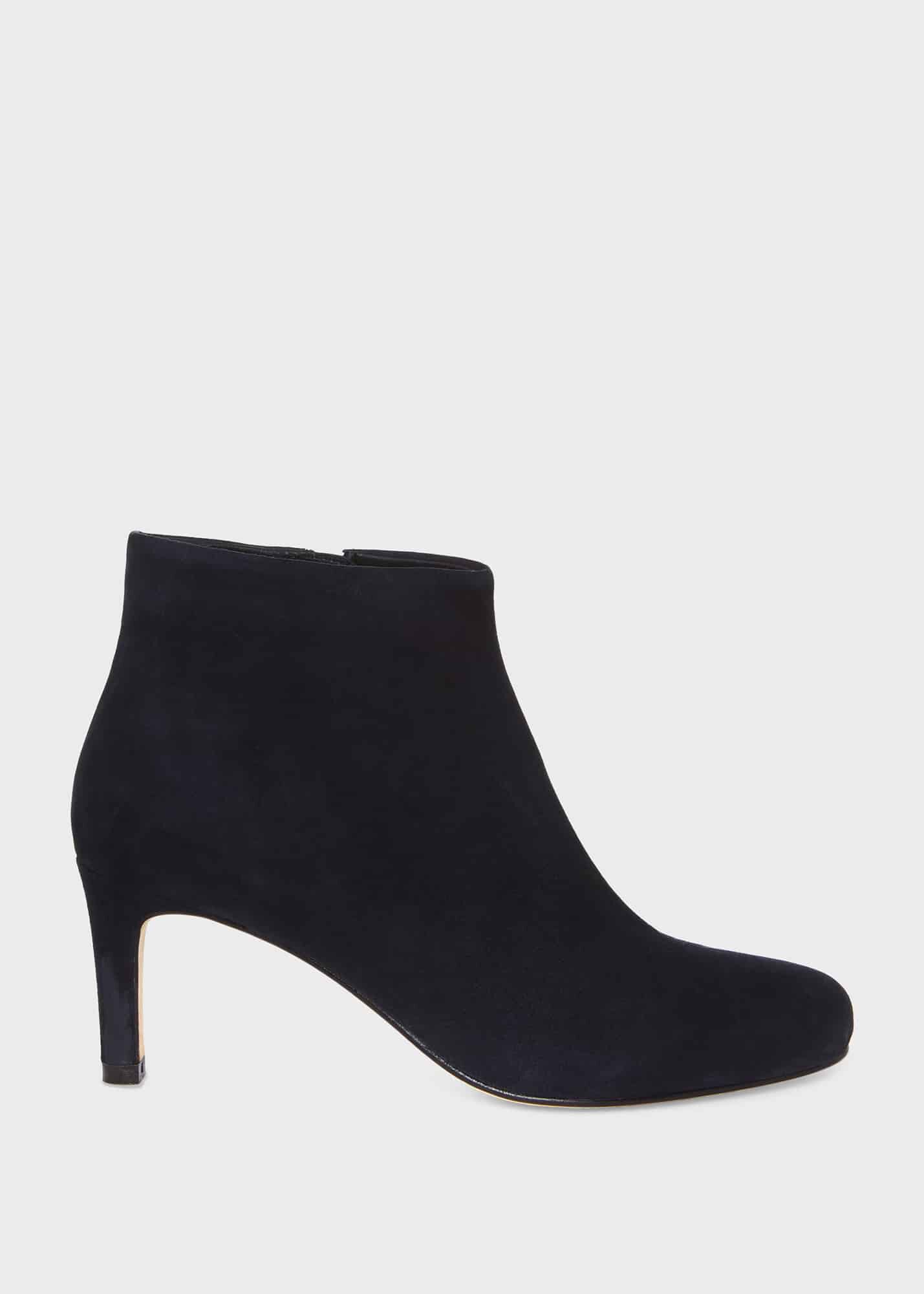 Hobbs navy ankle boots top