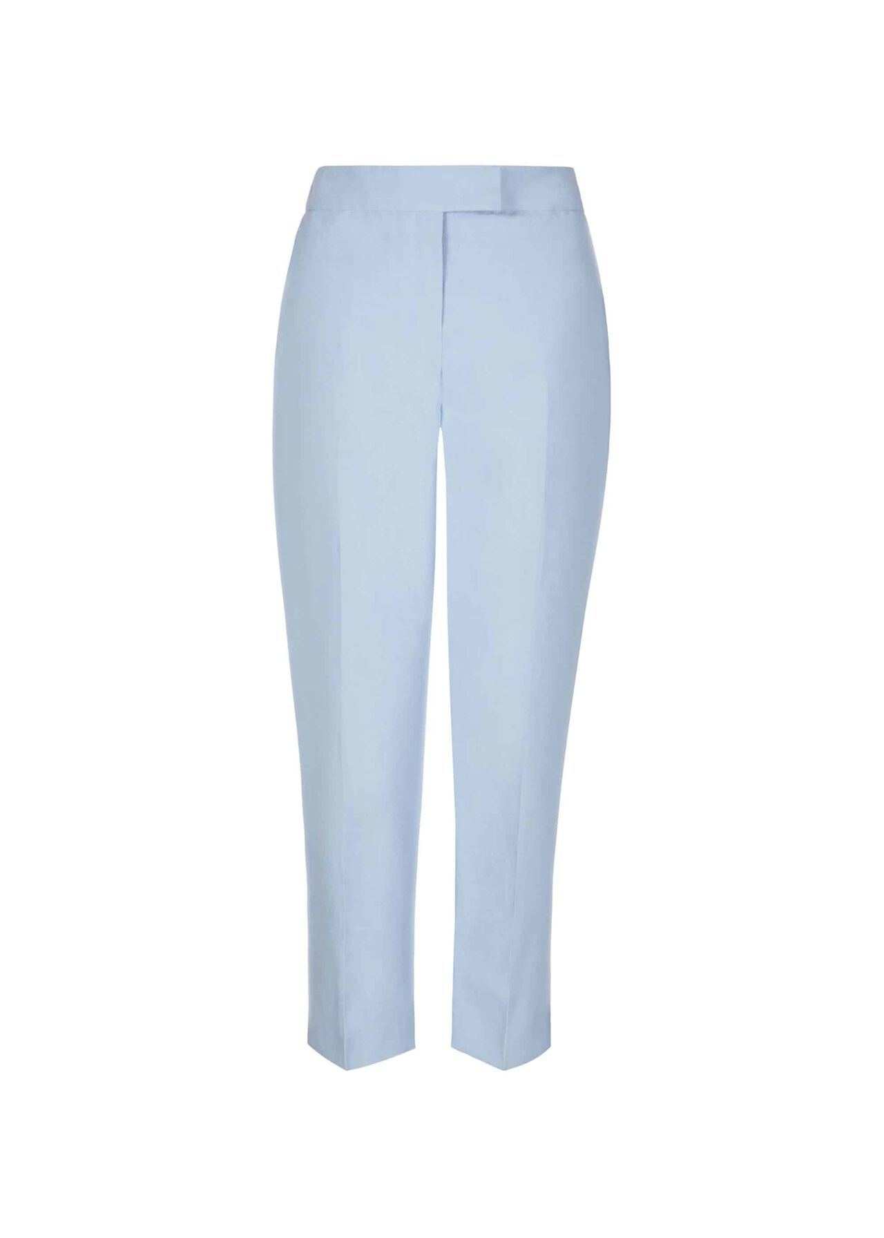 Jade Silk Blend Trousers Mist Blue