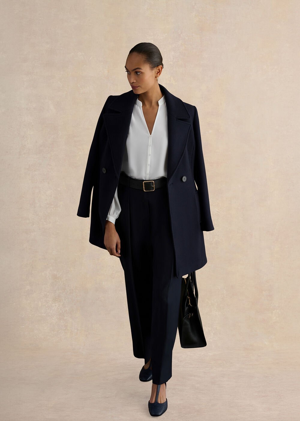 Blair Blouse, Ivory, hi-res