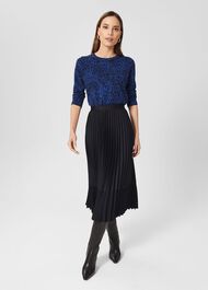 Harlow Jumper, Black Cobalt, hi-res