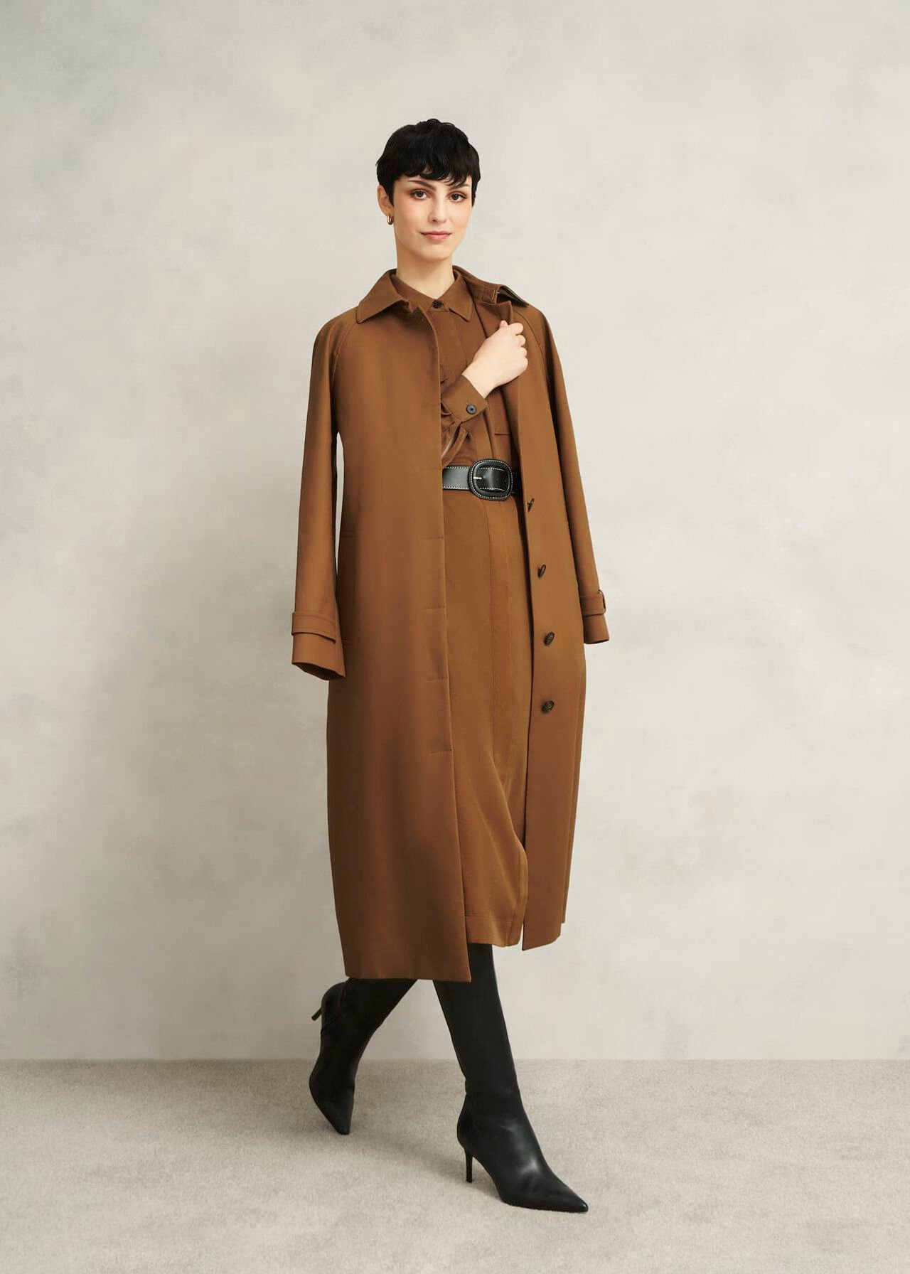 Combs Dress, Vicuna, hi-res