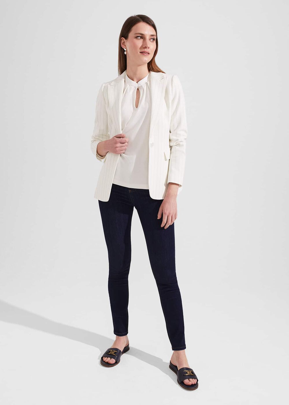 Maeve Top, Ivory, hi-res