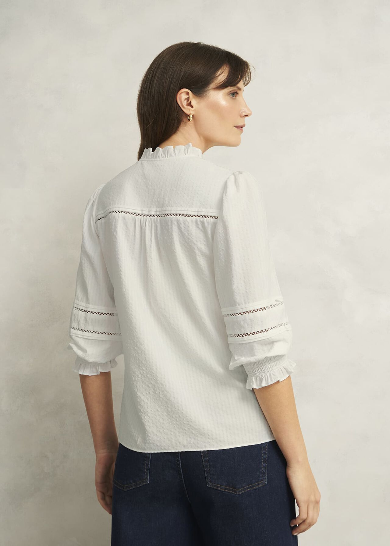 Amira Blouse, Ivory, hi-res