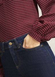 Shea Straight Jeans, Indigo, hi-res