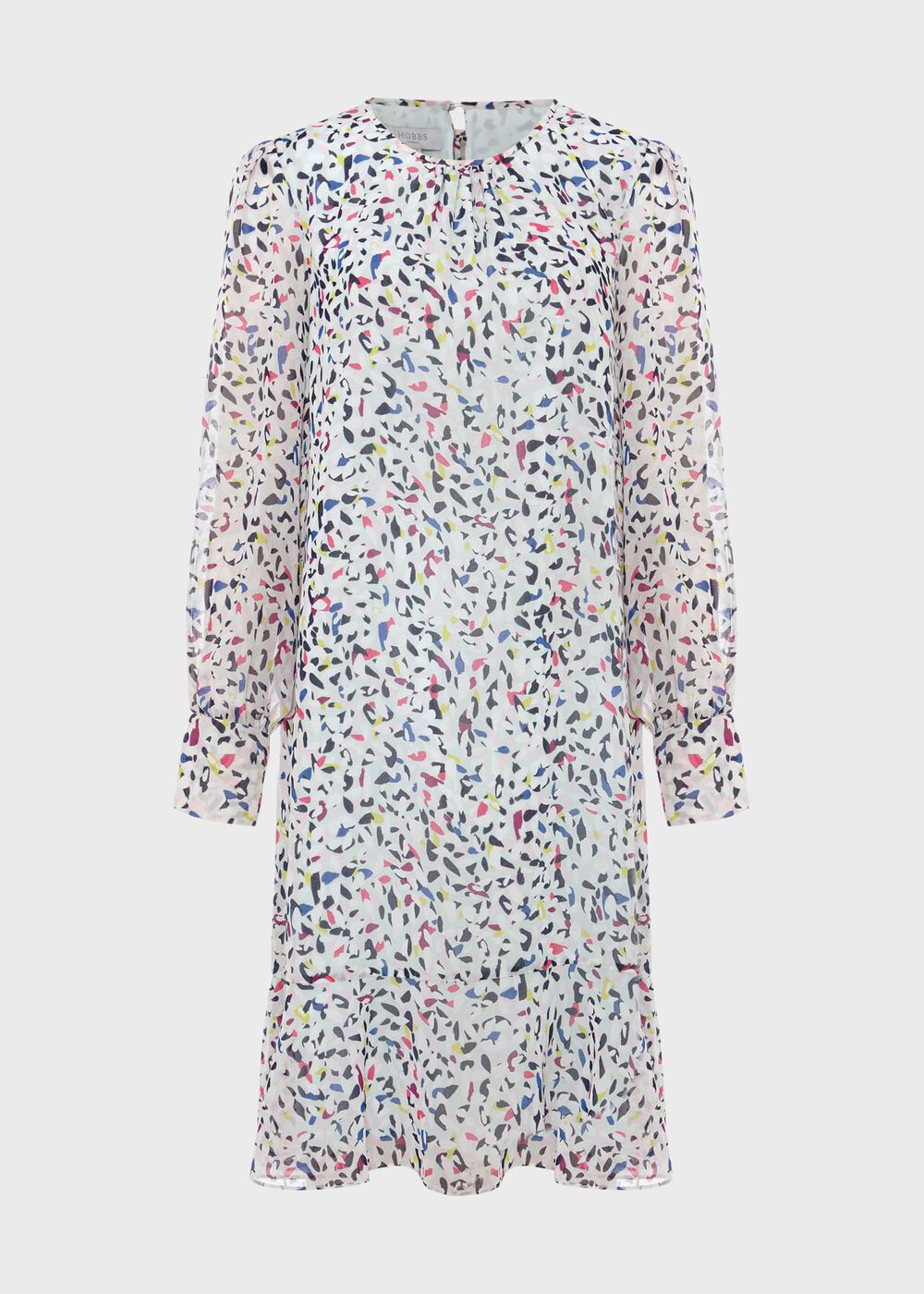 Petite Frances A Line Dress, Sage Green, hi-res