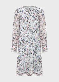 Petite Frances A Line Dress, Sage Green, hi-res