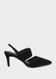 Caitlin Slingback, Black, hi-res