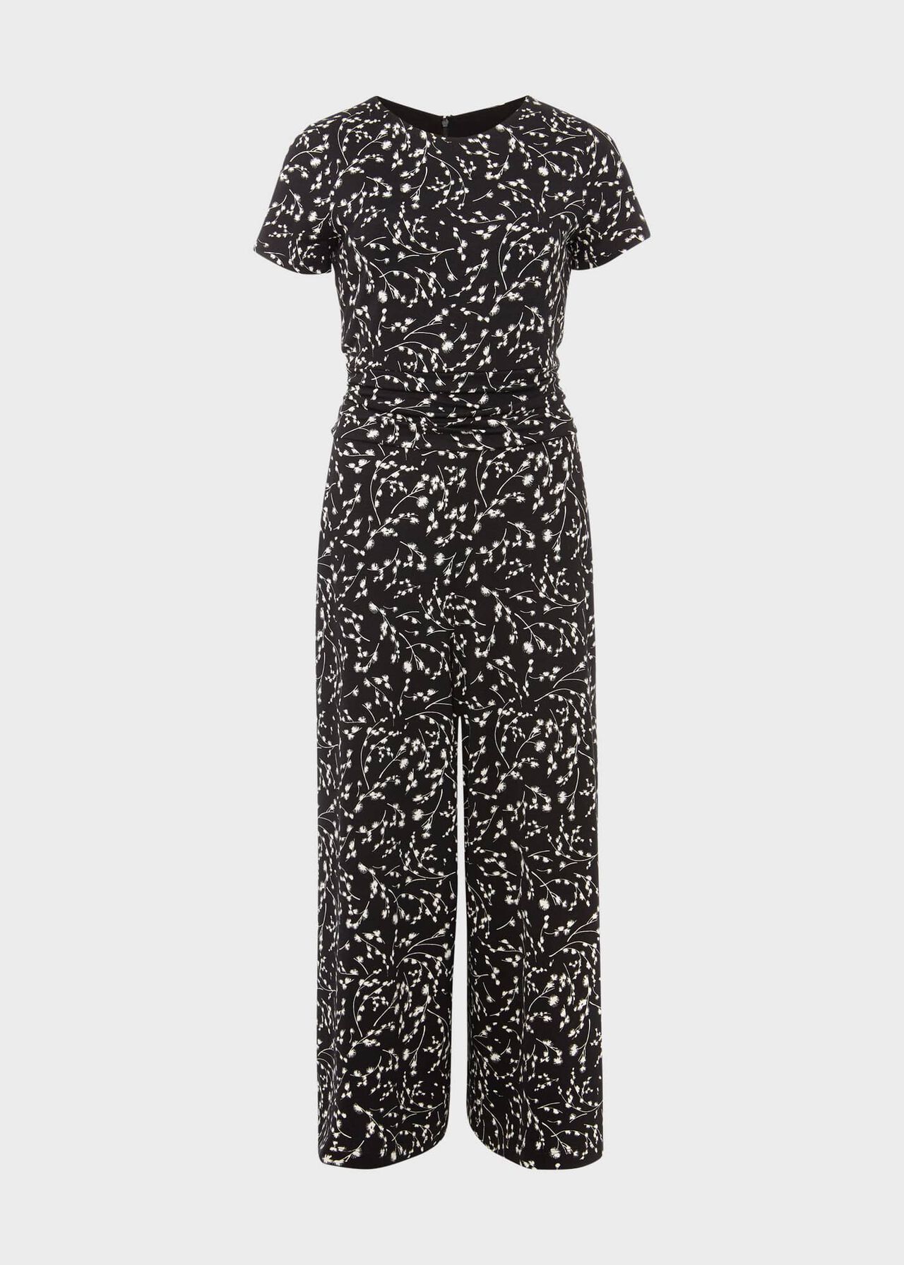 Lexi Jersey Jumpsuit , Black Stone, hi-res