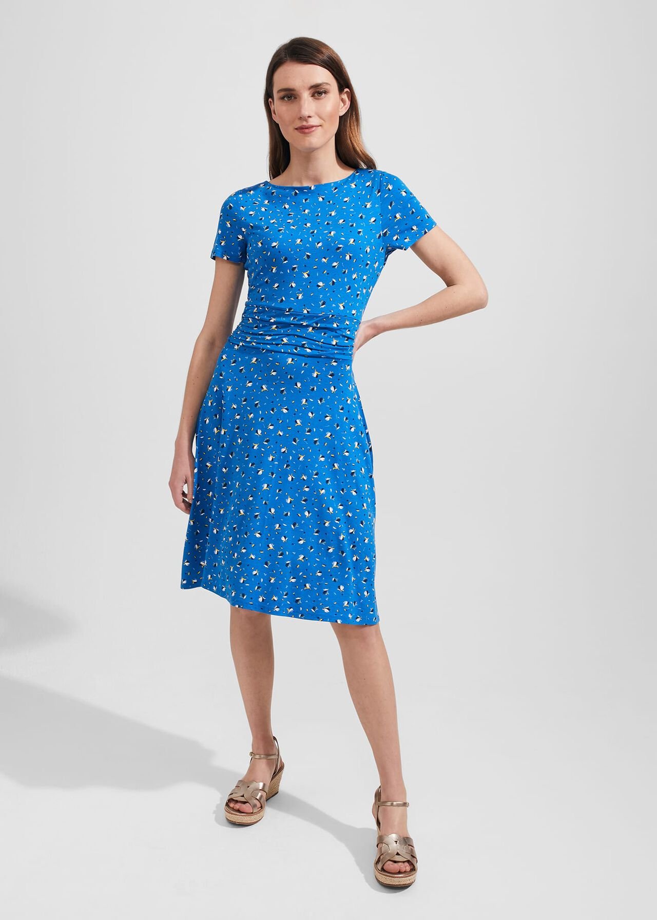 Kimmy Jersey Dress, Imperial Multi, hi-res