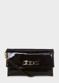 Ophelia Clutch, Black, hi-res
