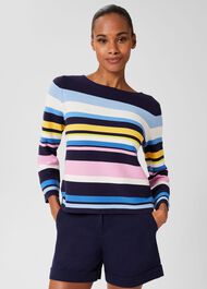 Beatrice Jumper, Navy Multi, hi-res