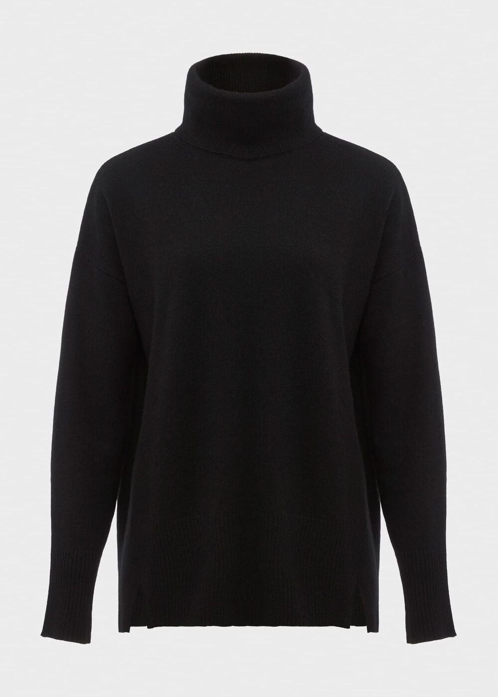 Dahlia Cashmere Sweater, Black, hi-res