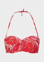 Amelia Bikini Top, Raspberry Multi, hi-res