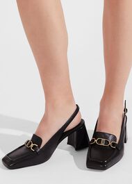 Nika Slingback, Black, hi-res