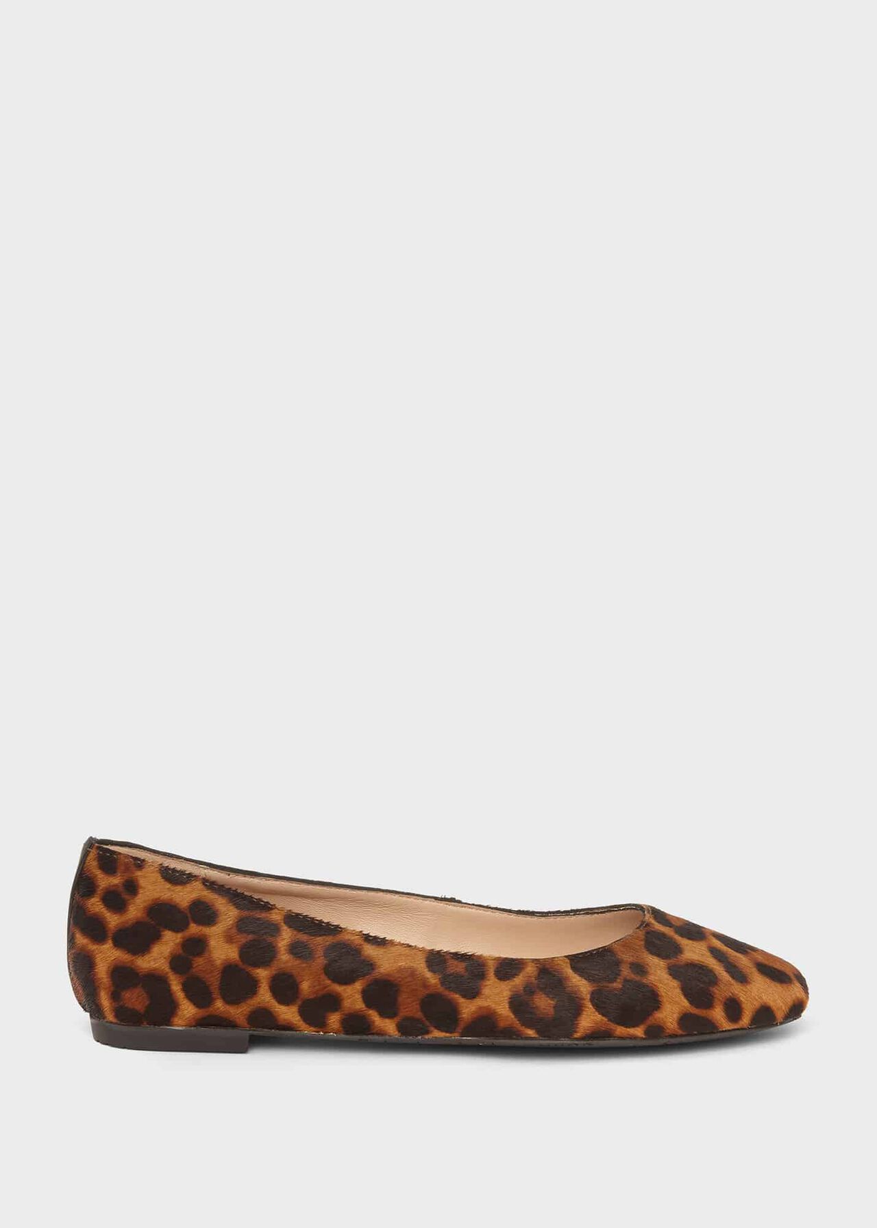 Jemma Animal Print Ballerinas , Leopard, hi-res