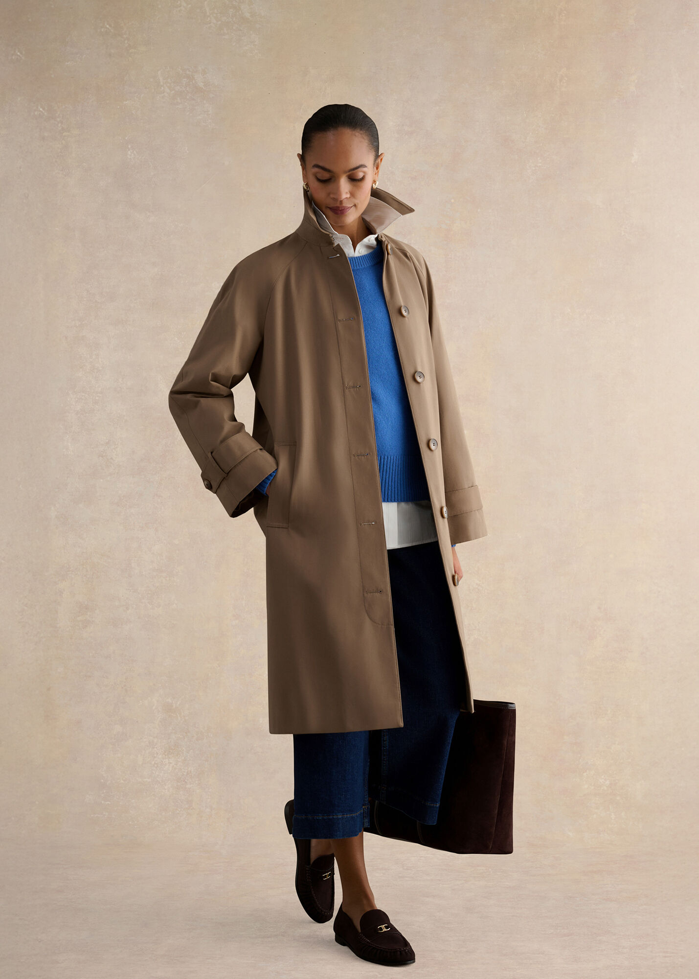 Lucy Shower Resistant Trench Coat | Hobbs US |