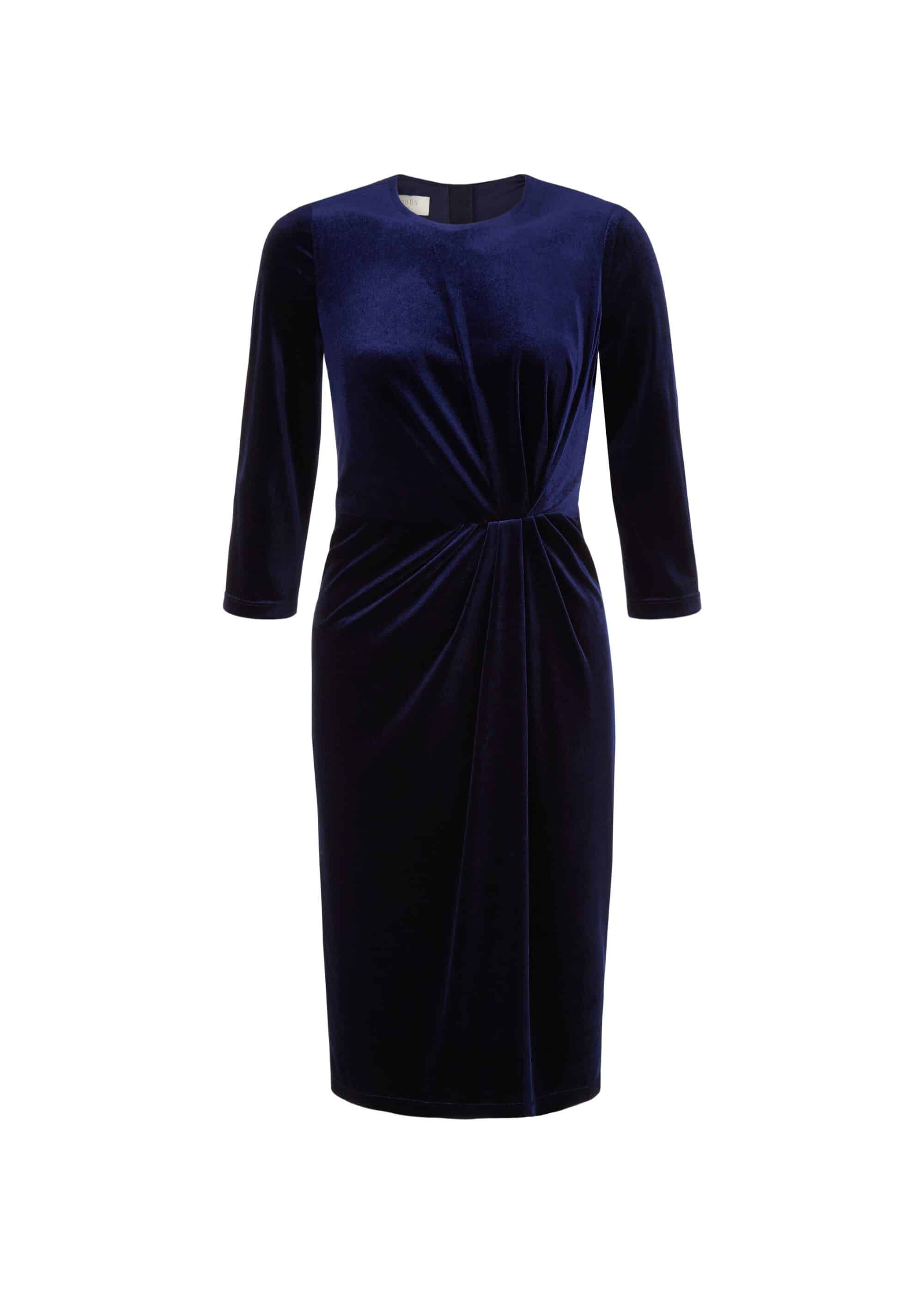 hobbs sawyer velvet dress