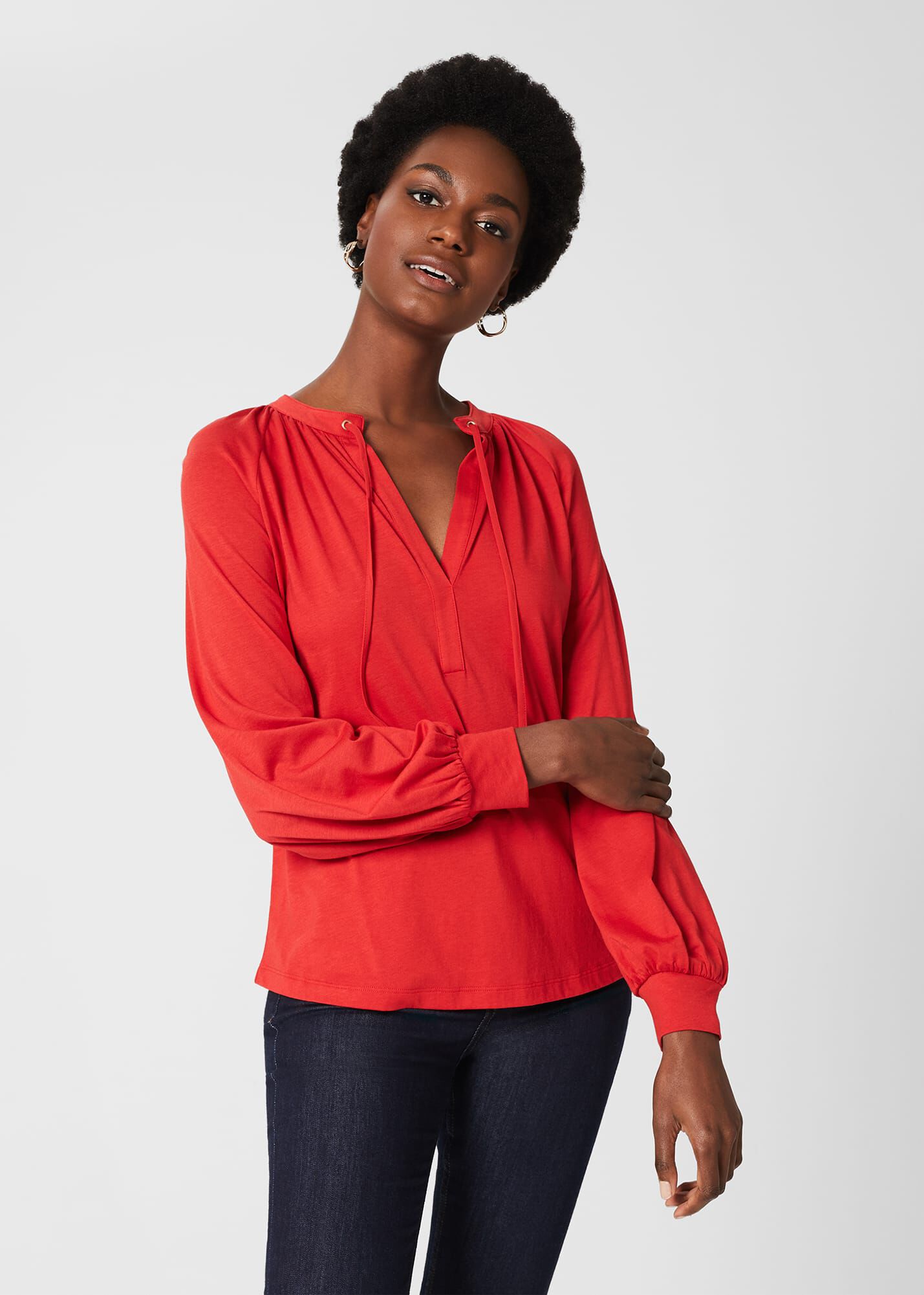 Sadie Tie Neck Top
