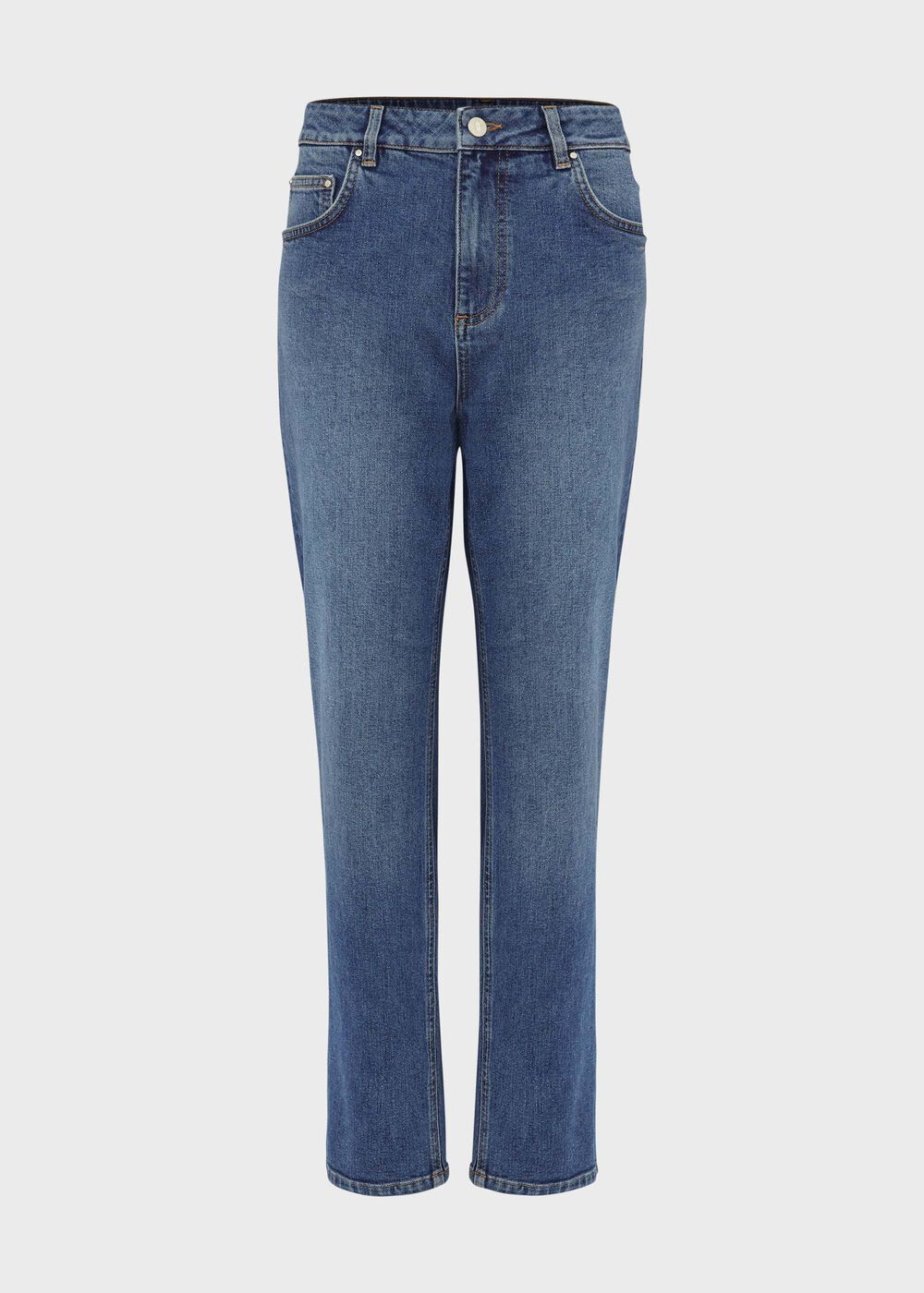 Marla Straight Jeans, Light Wash, hi-res