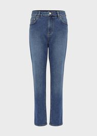 Marla Straight Jeans, Light Wash, hi-res