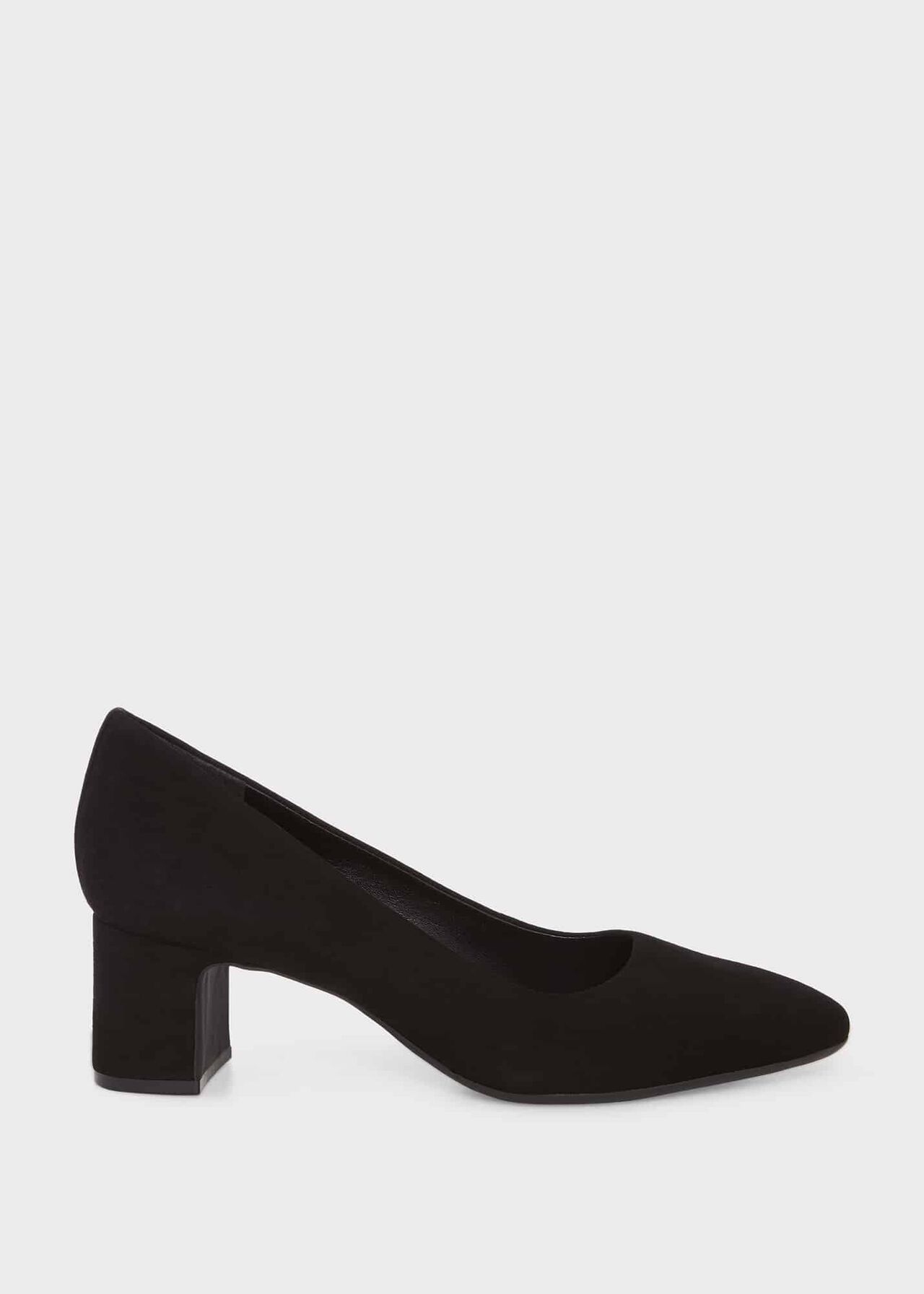 Clemmi Court Shoes, Black, hi-res