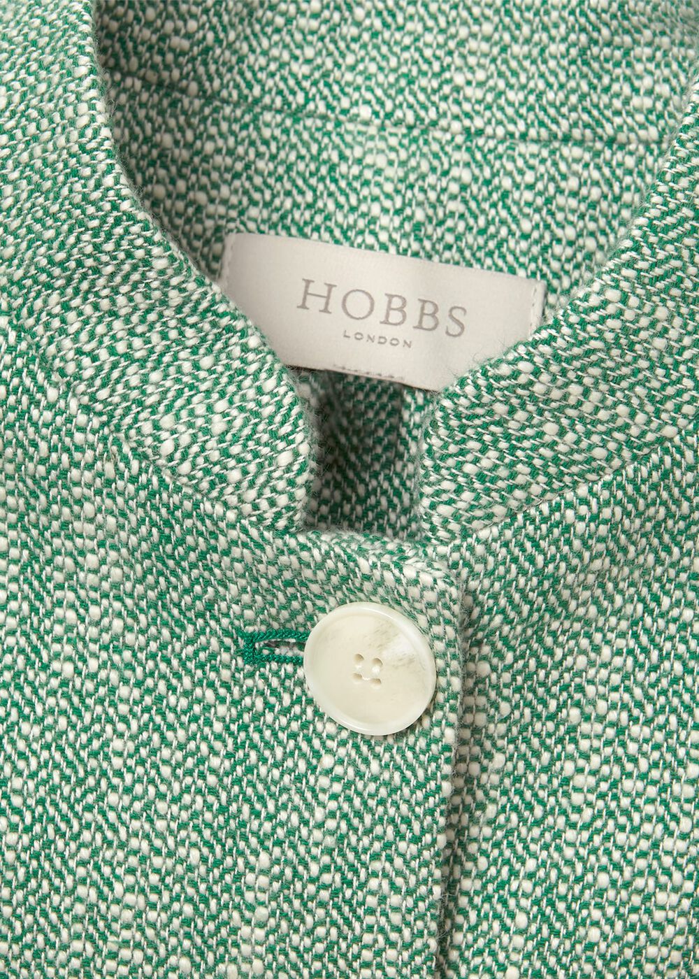 Farren Tweed Jacket, Green, hi-res