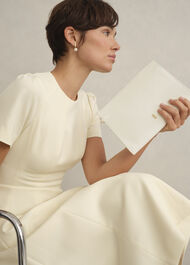 Catherine Wristlet, Warm Ivory, hi-res