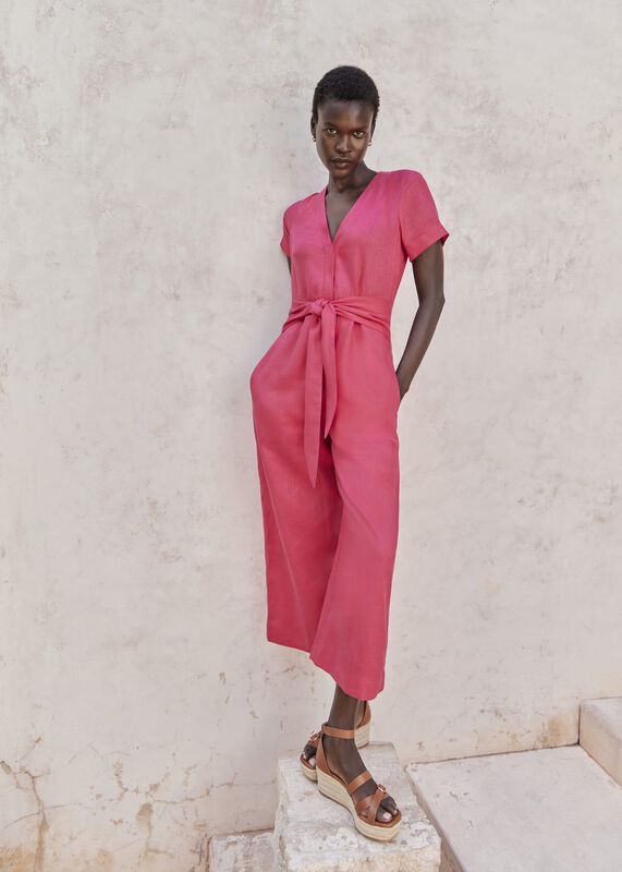 Aliya Linen Jumpsuit