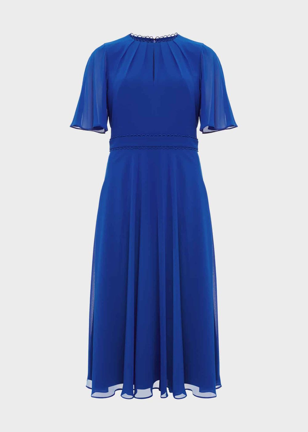 Samara Fit And Flare Dress, Lapis Blue, hi-res