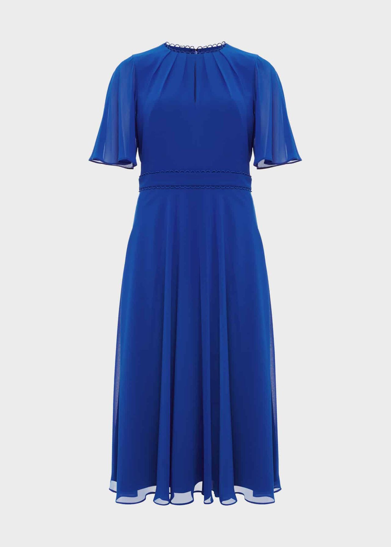 Samara Fit And Flare Dress, Lapis Blue, hi-res