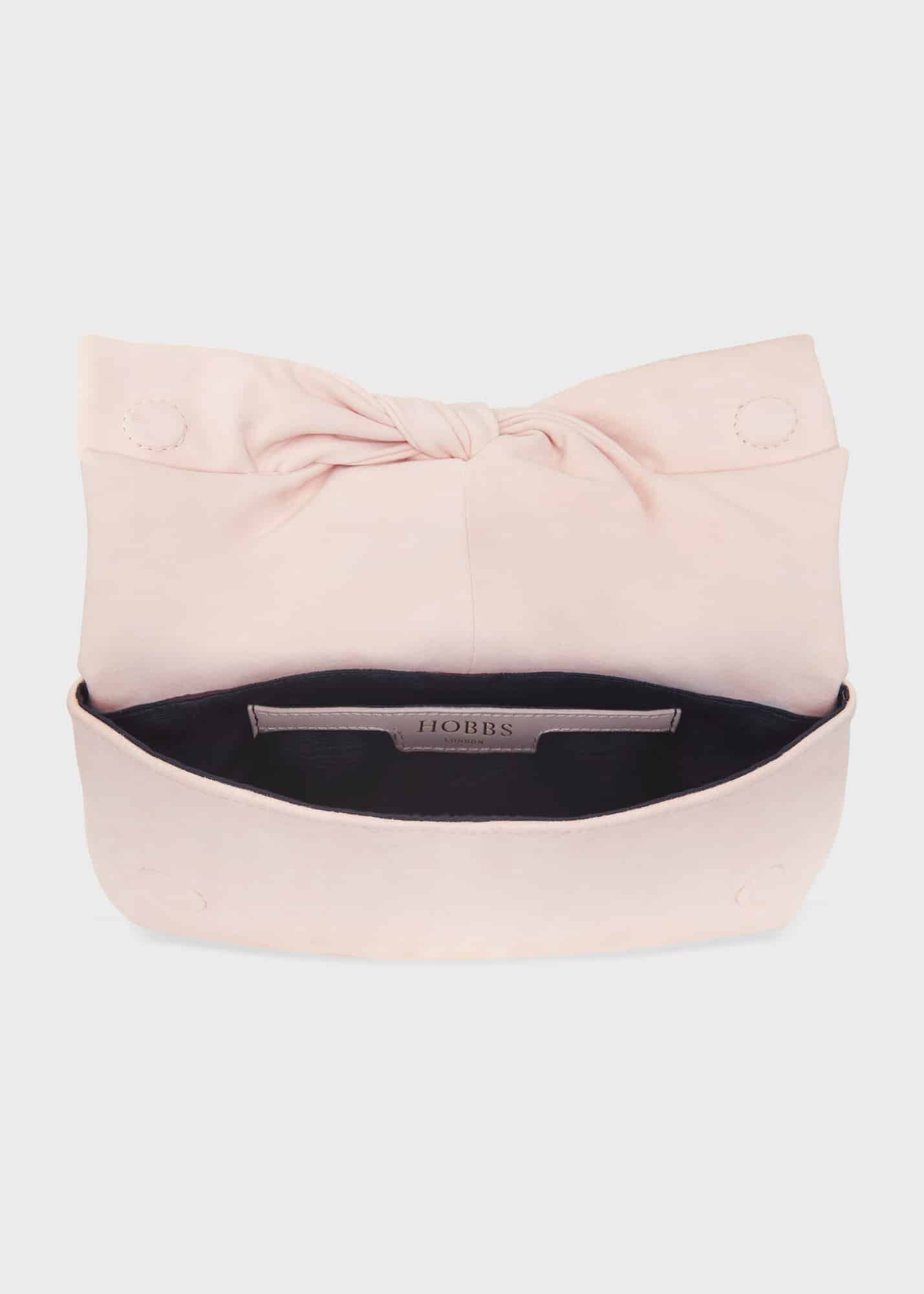 Blush pink clutch purse sale