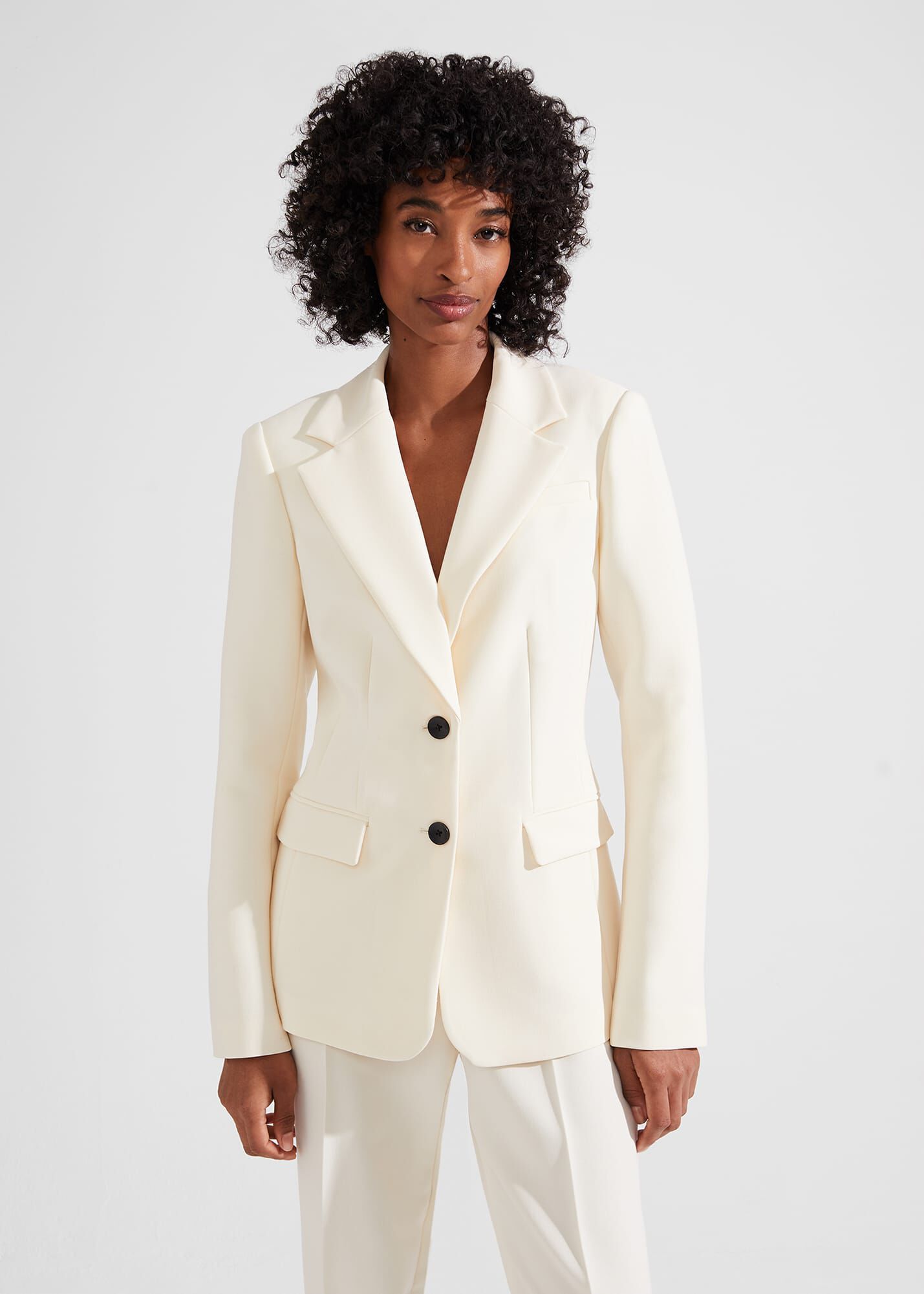Hobbs cream top jacket