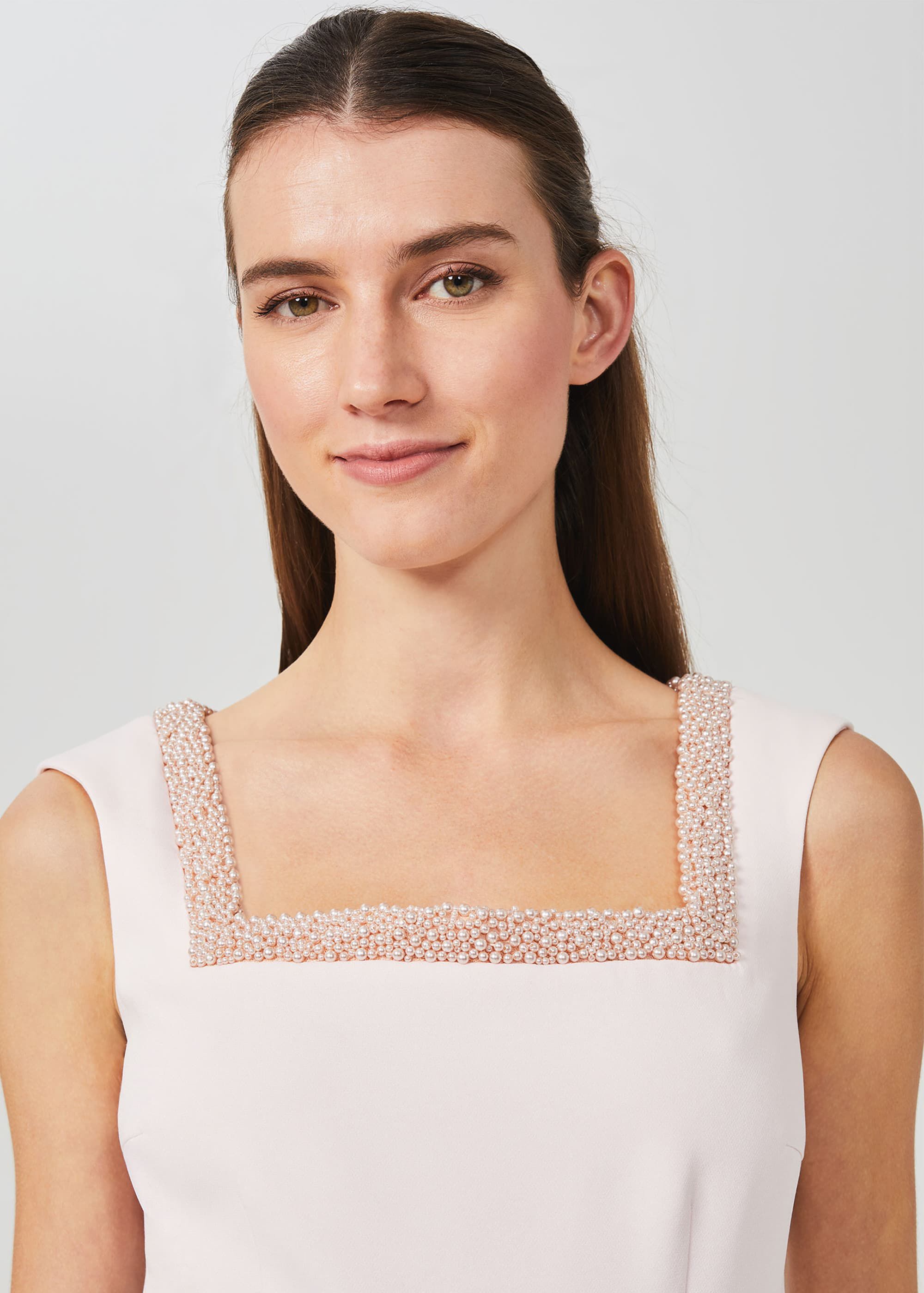 Miranda Shift Beaded Dress | Hobbs