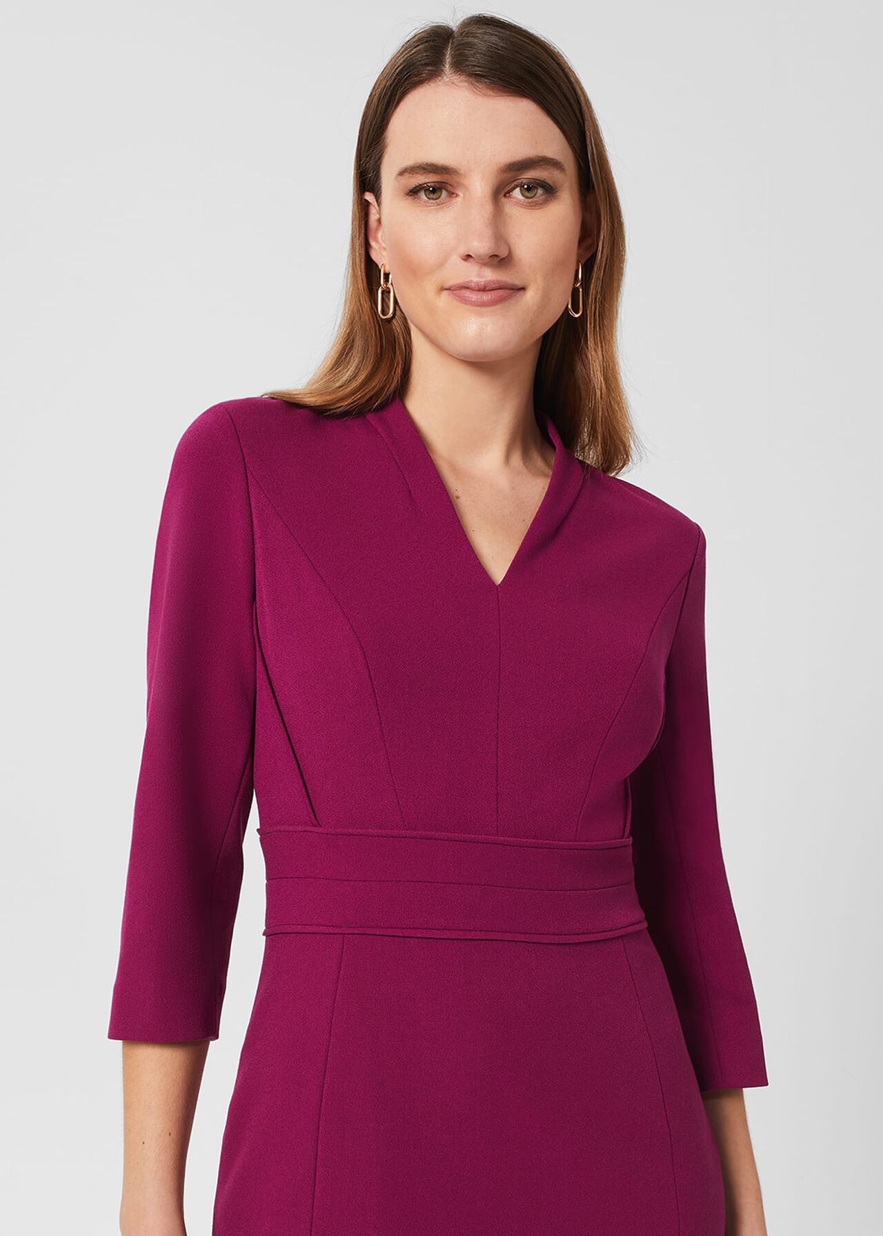 Kim Dress, Bright Plum, hi-res