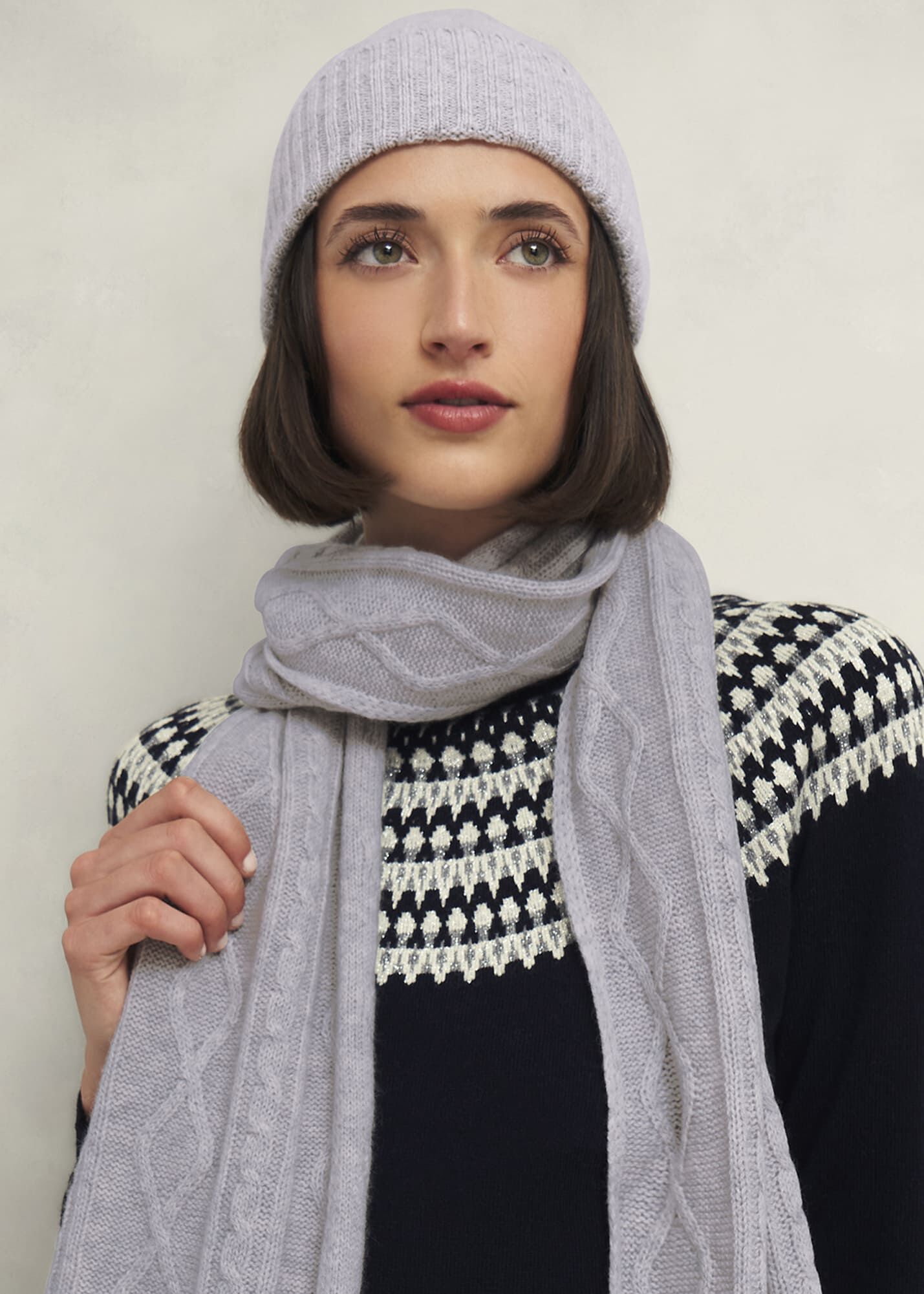 SEE SEE WOOL HAT アイボリー SEE SEE WOOL HAT アイボリー