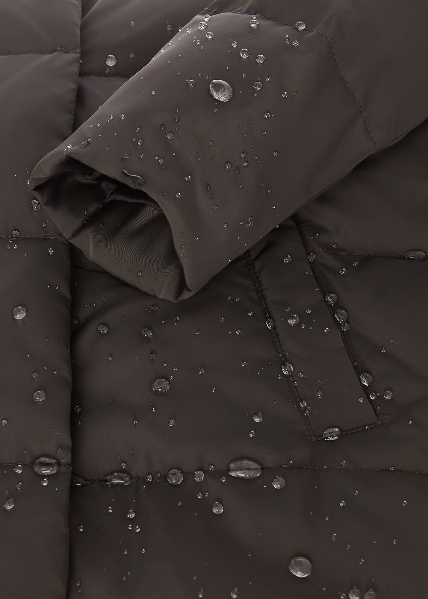 Short Heather Water Resistant Puffer Jacket | Hobbs US |